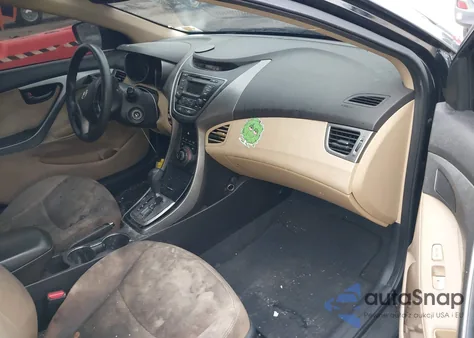 2013 Hyundai Elantra Gls from USA, damaged, VIN 5NPDH4AE1DH338933